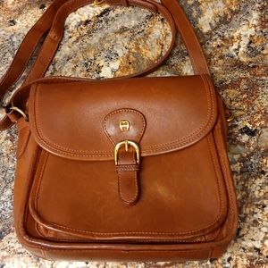 Vintage Etienne Aigner leather crossbody bag